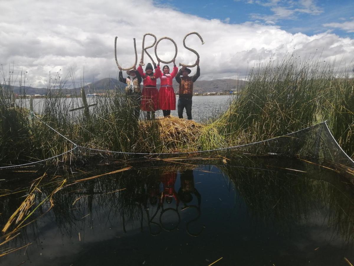 Uros Lodge Lover Titiqaqa Puno Eksteriør bilde