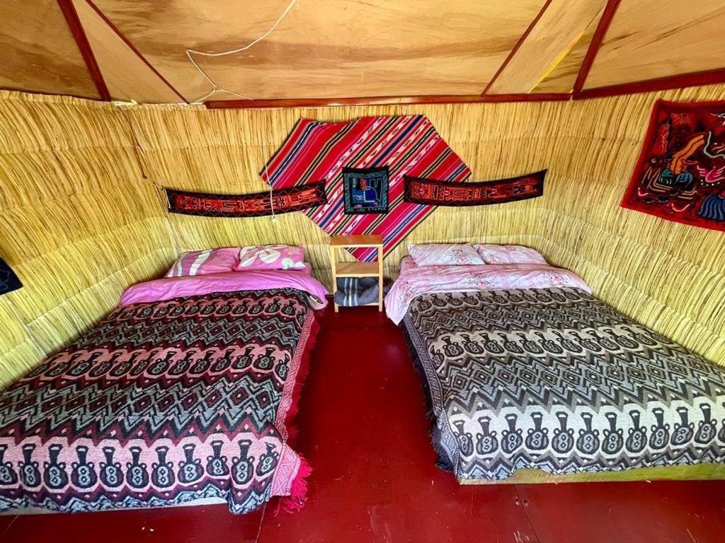 Uros Lodge Lover Titiqaqa Puno Eksteriør bilde